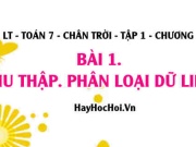 Thu thập, Phân loại dữ liệu theo các tiêu chí và tính hợp...